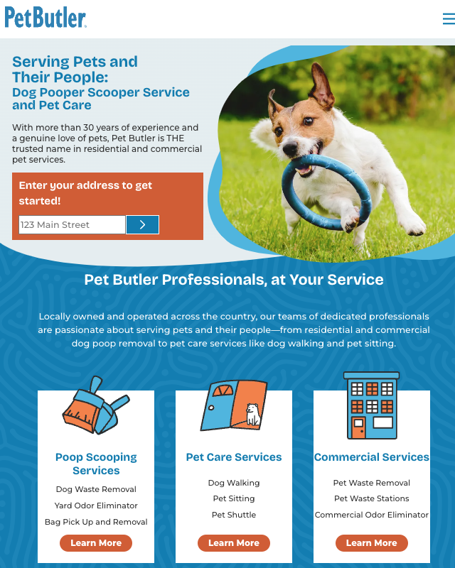 PetButler.com Screenshot