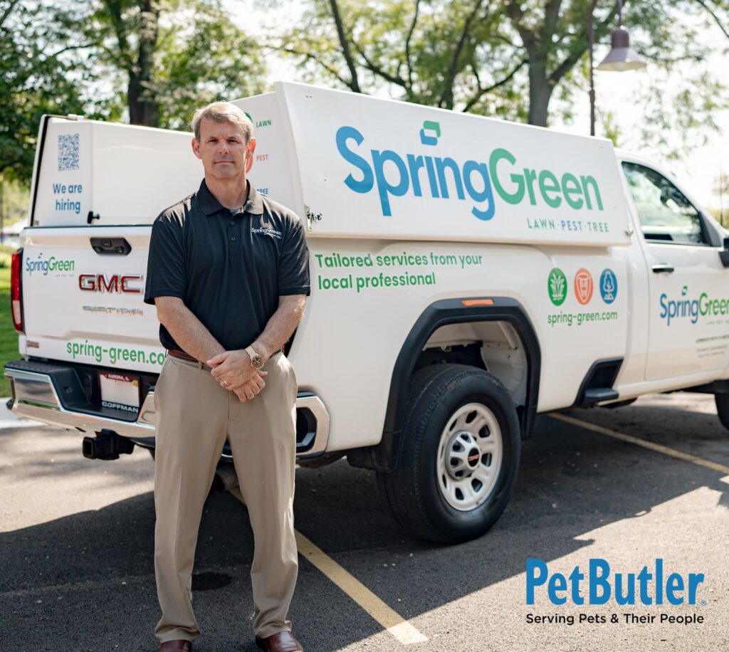 Ryan Leland, multi-brand franchisee with SpringGreen and Pet Butler.