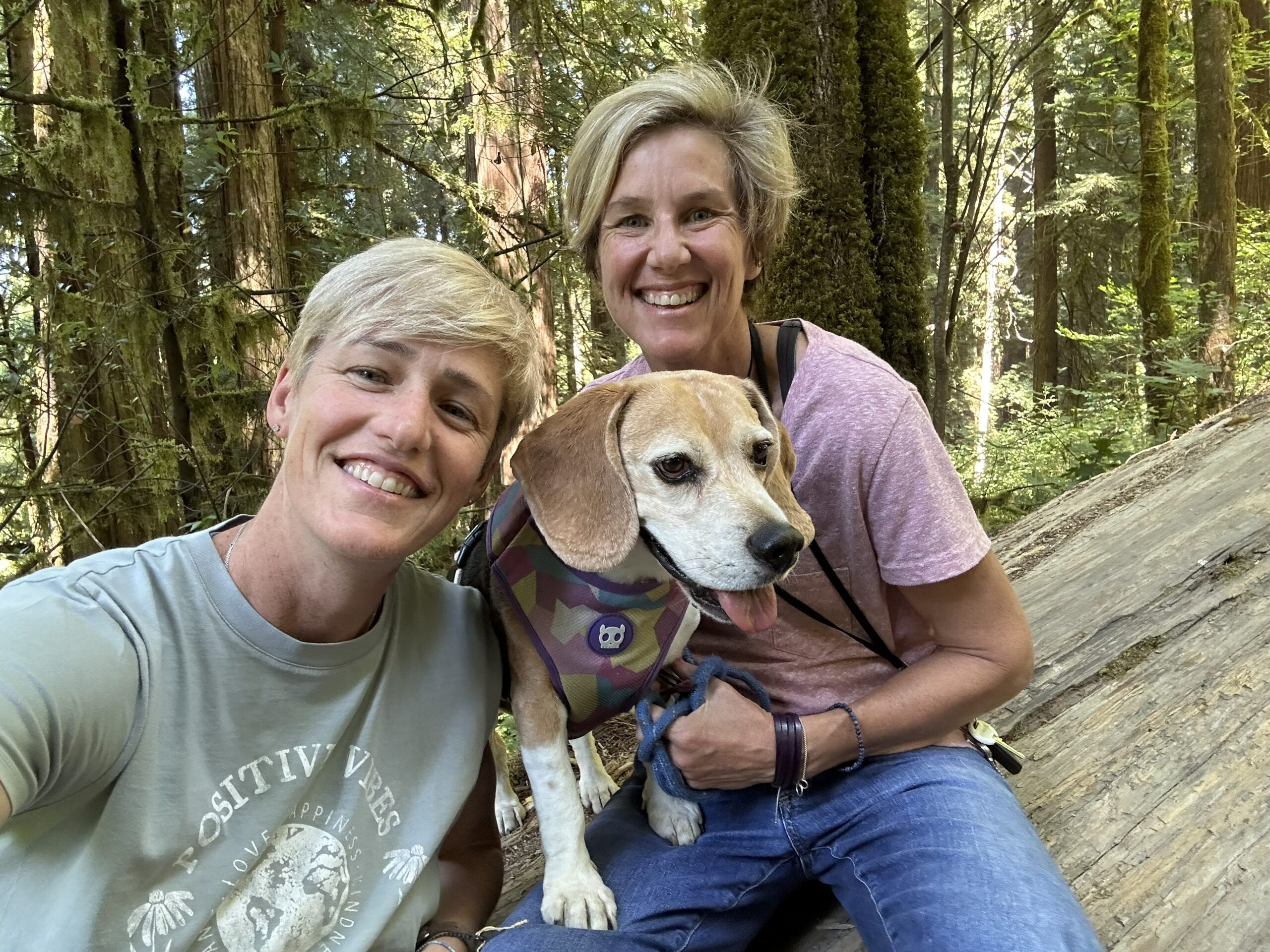 Pet Butler franchise owners with dog