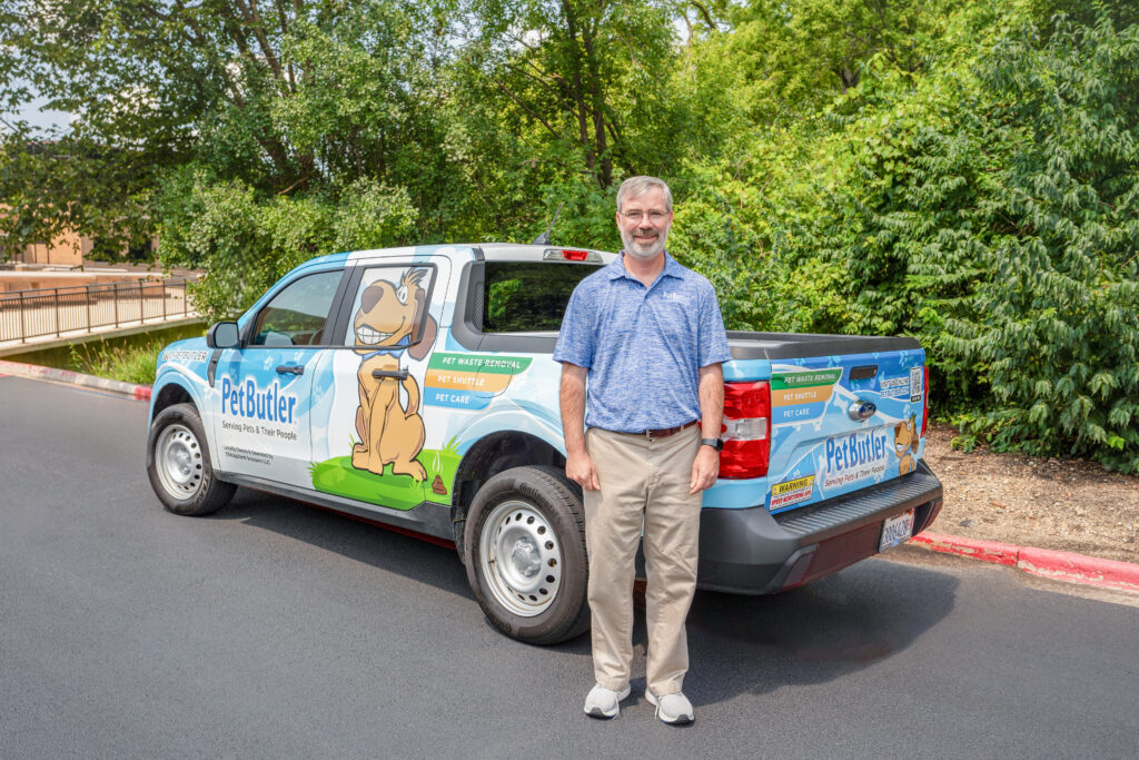 Pet Butler franchise owner Coby Hough